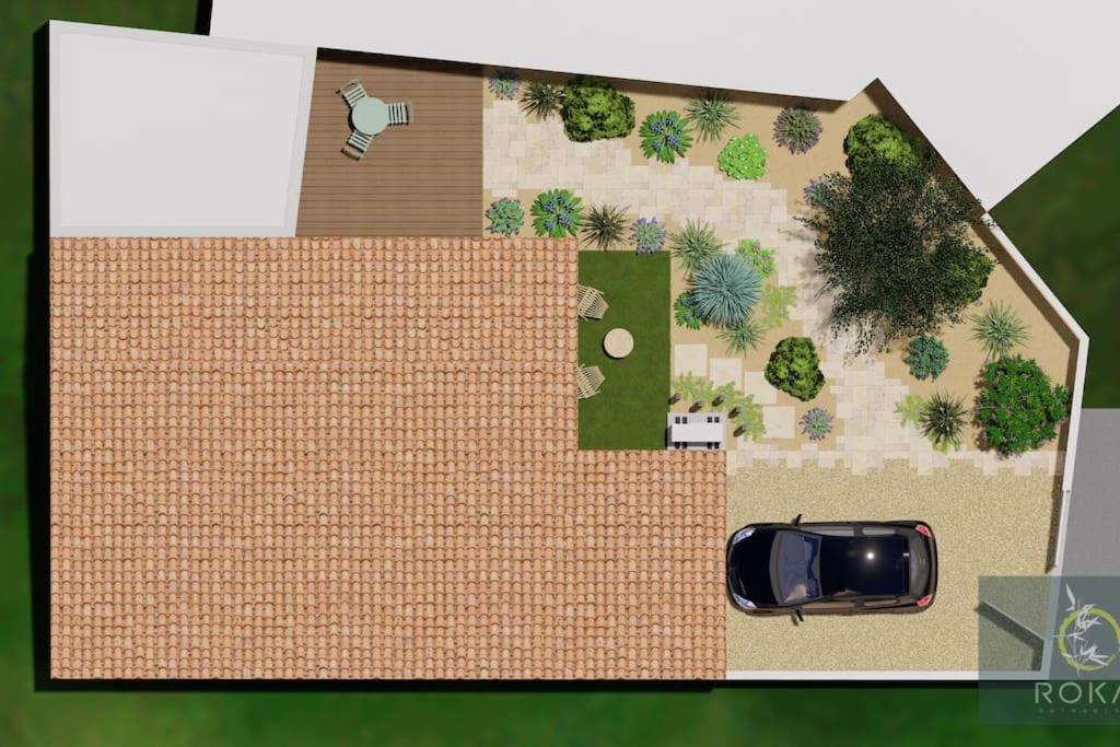 Maison Neuve Zone Coulee Verte Menant A L'Ocean Saint Gilles Croix de vie Exterior foto